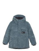 Jr. Puffer Jacket - Corduroy Blue Color Kids
