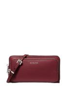 Lg Continental Xbody Burgundy Michael Kors