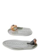 Bleak Serving Tray Grey Bloomingville