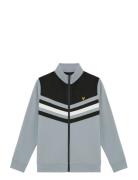 Colour Block Track Jacket Grey Lyle & Scott