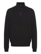Wblass Wool Half-Zip Black Woodbird