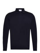 Luke Stretch Polo Shirt Navy Filippa K