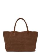 Mallory Bag Real Suede Brown Noella