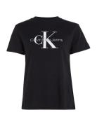 Core Monologo Regular Tee Black Calvin Klein Jeans
