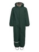 Snow Suit Solid Green Mikk-line