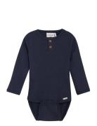 Body Ls Rib Navy Minymo