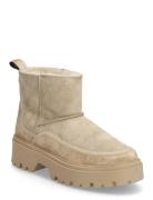 Real Shearling Pullon Snowboot Beige Tommy Hilfiger