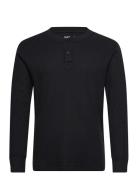 Thermal Henley Black Hollister
