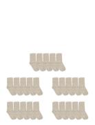 Fine Wool Socks, 5-Pack Beige Mp Denmark