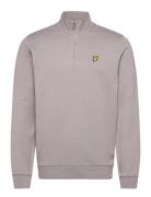 Loopback Quarter Zip Sweat Grey Lyle & Scott