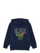 Lwsaku 601 - Hooded Sweatshirt Navy LEGO Kidswear