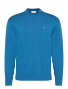 Ls Cotton Easy Fit Crewnk Sweate Blue Calvin Klein Jeans