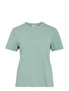 Vinora S/S T-Shirt - Noos Green Vila
