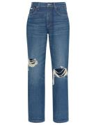 90S Loose Vintage River Destroye Blue Calvin Klein Jeans