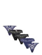 Fashion Ulv-String 5-Pack Blue Hunkemöller