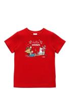 Hello Winter T-Shirt Red Martinex