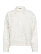 Elements Embroidered Cotton Shirt White Stella Nova