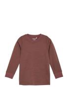 Blouse Ls - Solid Brown CeLaVi