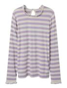 Nkfprakula Ls Slim Top Purple Name It
