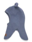 Wool Fullface W Ears Blue Mikk-line