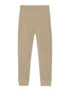 Leggings - Solid Beige CeLaVi