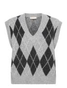 Fqvesper-Waistcoat Grey FREE/QUENT