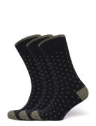 True Dot Sock Navy Amanda Christensen
