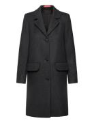 Malin Coat Melange Wool Grey Naja Lauf