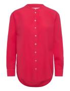 Anetta Shirt Paper Touch Red Naja Lauf