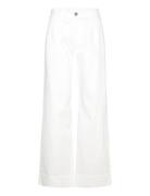 Otilia Pants Summer Cotton White Naja Lauf