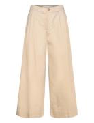 Nadine Pants Sateen Poplin Beige Naja Lauf