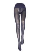 Doris Dot Tights Navy Swedish Stockings