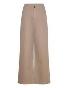 Mimmie Pants Cotton Linen Brown Naja Lauf