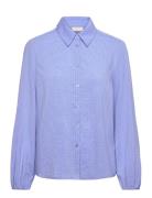 Shirt From Freequent In A Checkered Texture With Pearl Details. The Sh...