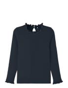 Nmfprakula Ls Slim Top Navy Name It