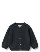 Knit Cardigan Bjørn Grey Wheat