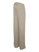 Mlpammie Wide Jrs Pants Hw Noos Beige Mamalicious