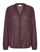 Kamay Shirt Burgundy Kaffe