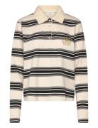 Crcarmell Polo Sweatshirt Cream Cream
