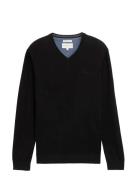 Basic V-Neck Knit Black Tom Tailor