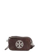 Miller Suede Mini Crossbody Bag Brown Tory Burch
