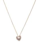 Dune Heart Necklace Gold-Plated Gold Pilgrim