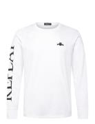 Long-Sleeved T-Shirt Regular White Replay