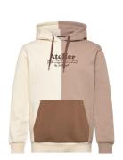 Colour Block Hoodie Cream Lindbergh