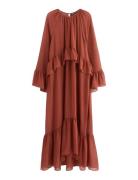 Maxiklänning Orange Lindex