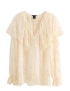 Bluse I Blonde Cream Lindex