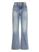 Becka Trousers Mid Waist Flared Original Blue Replay