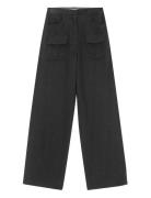 Tapered Suiting Pants Black REMAIN Birger Christensen