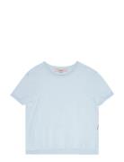 Knitted Tshirt Blue REMAIN Birger Christensen
