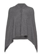 Poncho Grey Rosemunde